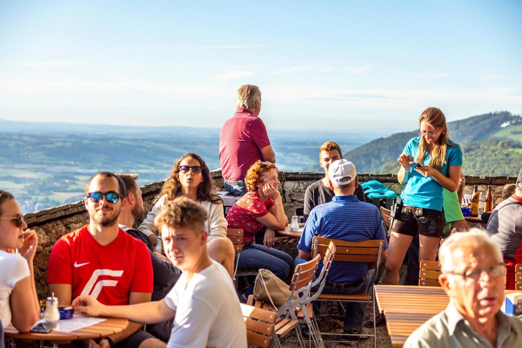 Hotel Burg Altpernstein Micheldorf in Oberösterreich Esterno foto