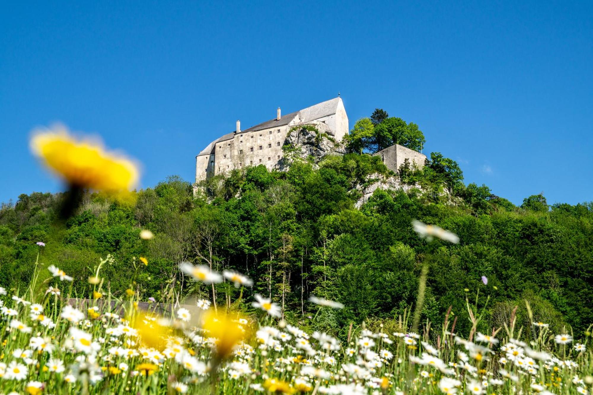 Hotel Burg Altpernstein Micheldorf in Oberösterreich Esterno foto