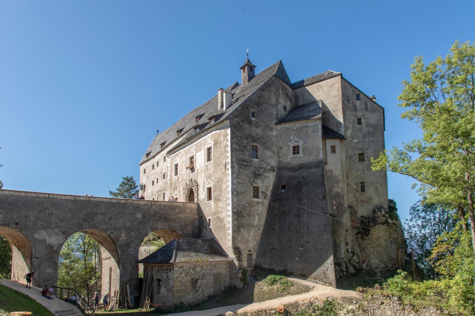 Hotel Burg Altpernstein Micheldorf in Oberösterreich Esterno foto