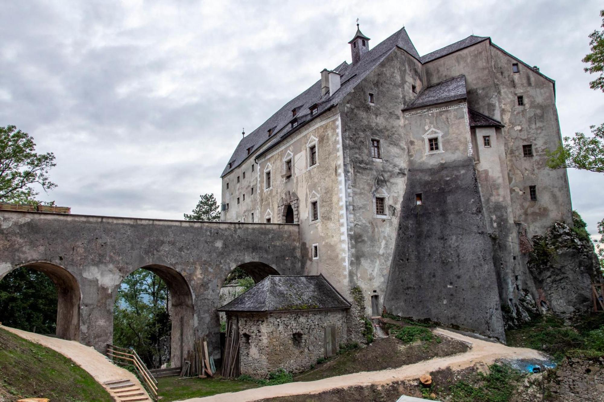 Hotel Burg Altpernstein Micheldorf in Oberösterreich Esterno foto