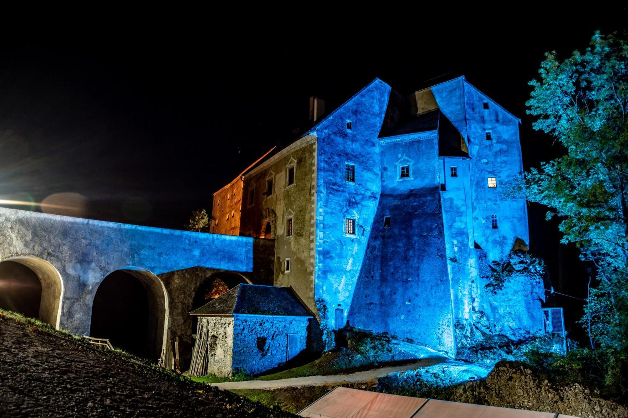 Hotel Burg Altpernstein Micheldorf in Oberösterreich Esterno foto