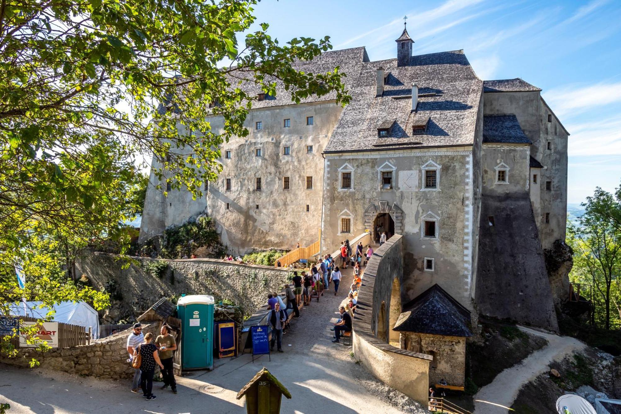 Hotel Burg Altpernstein Micheldorf in Oberösterreich Esterno foto