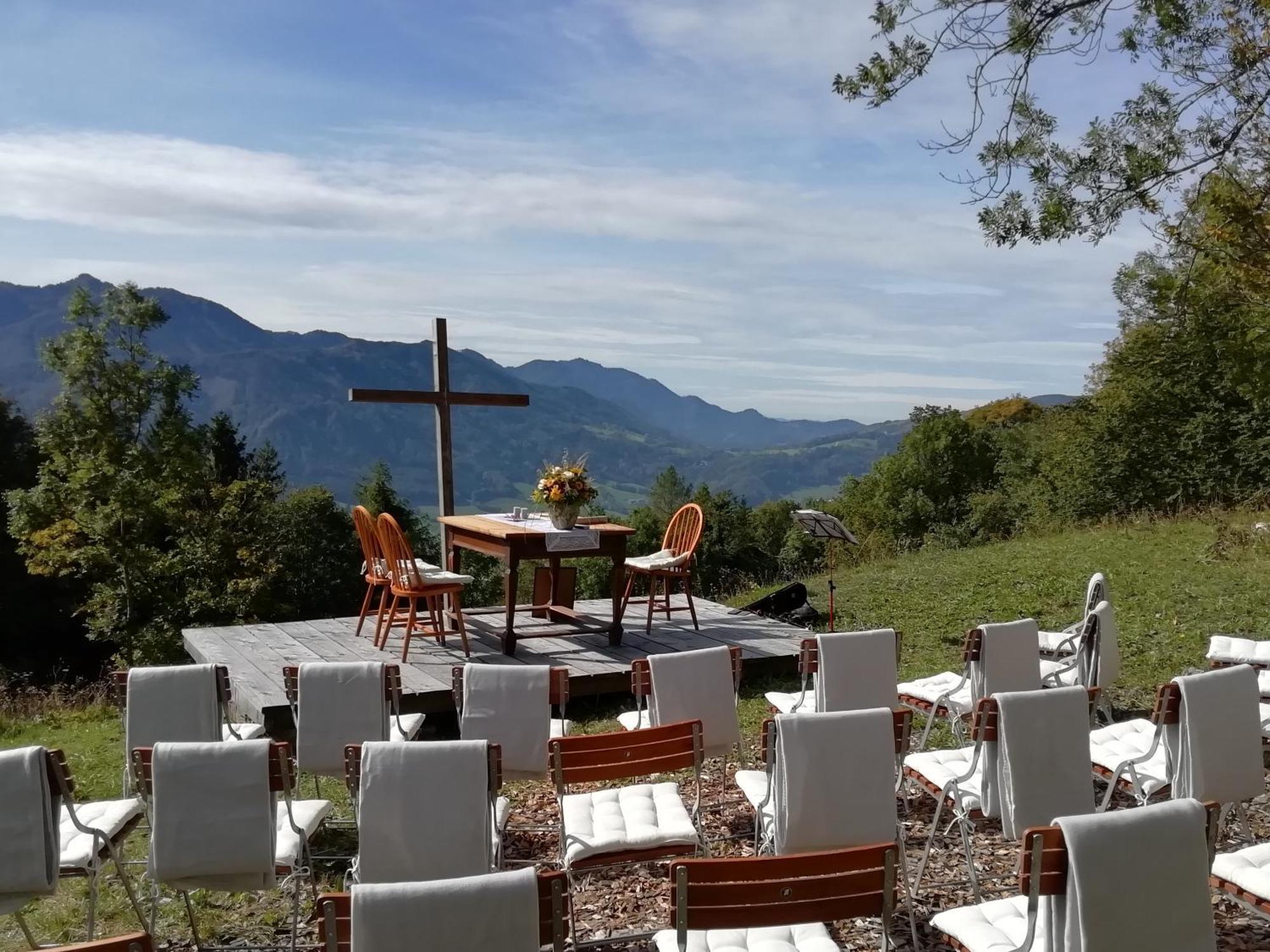 Hotel Burg Altpernstein Micheldorf in Oberösterreich Esterno foto